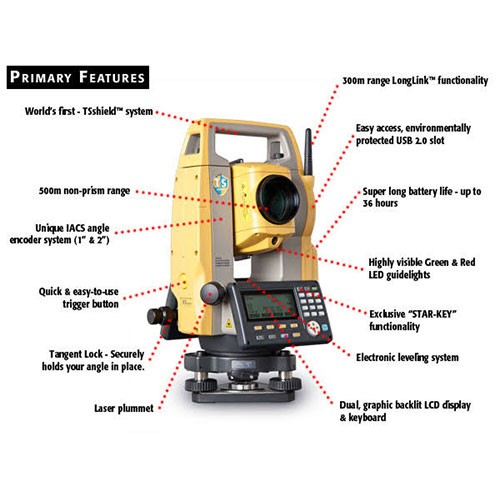 Topcon ES-100 Series Total Station » Vertex Scientific & Lab ...